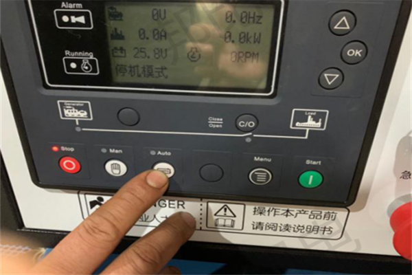 柴油发电机两种常见的错误操作方法